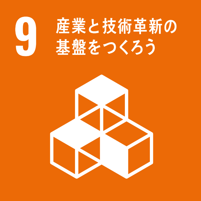 目標9．強靭（レジリエント）なインフラ構築、包摂的かつ持続可能な産業化の促進及びイノベーションの推進を図る